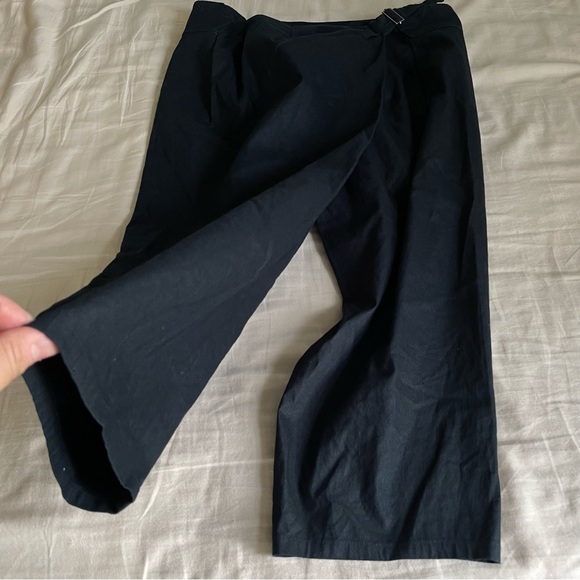 Max Studio Special Edition Black Linen Blend Skort • Size 10 - Picture 8 of 16